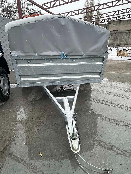 Одновісний оцинкований причі "Дніпро" 200х130х40 Болград - зображення 1