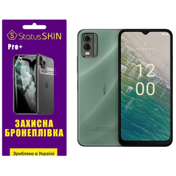 Поліуретанова плівка StatusSKIN Pro+ на екран Nokia C32 Глянцева (Код товару:29361) Харків - зображення 1