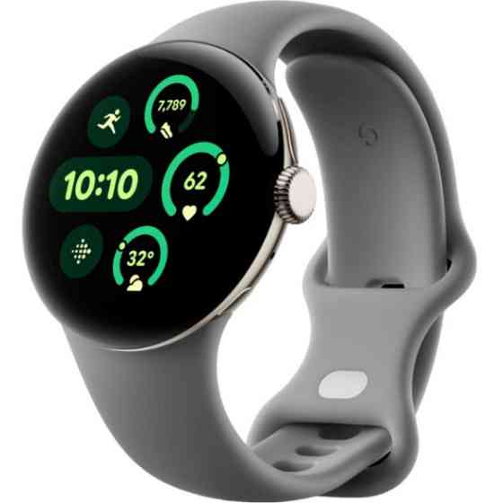 Смарт-годинник Google Pixel Watch 3 41mm Wi-Fi Champagne Gold Aluminum Case/Hazel Active Band (Код т Харків