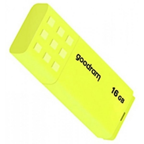 Флеш пам'ять GOODRAM UME2 16GB USB2.0 Yellow (UME2-0160Y0R11) Харьков - изображение 3