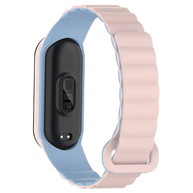 Ремешок Dual-color Magnetic для Xiaomi Mi Band 7/6/5/4/3 Херсон - зображення 2