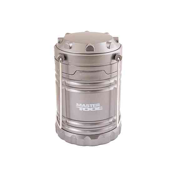 Фонарь раздвижной для кемпинга MASTERTOOL 180х86 мм COB LED 3xAA ABS 94-0803 Харків