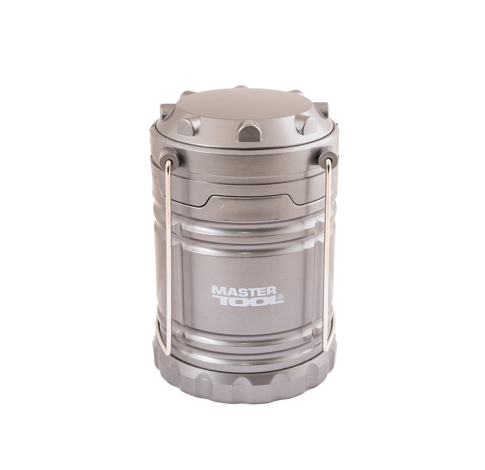 Фонарь раздвижной для кемпинга MASTERTOOL 180х86 мм COB LED 3xAA ABS 94-0803 Харків - зображення 2