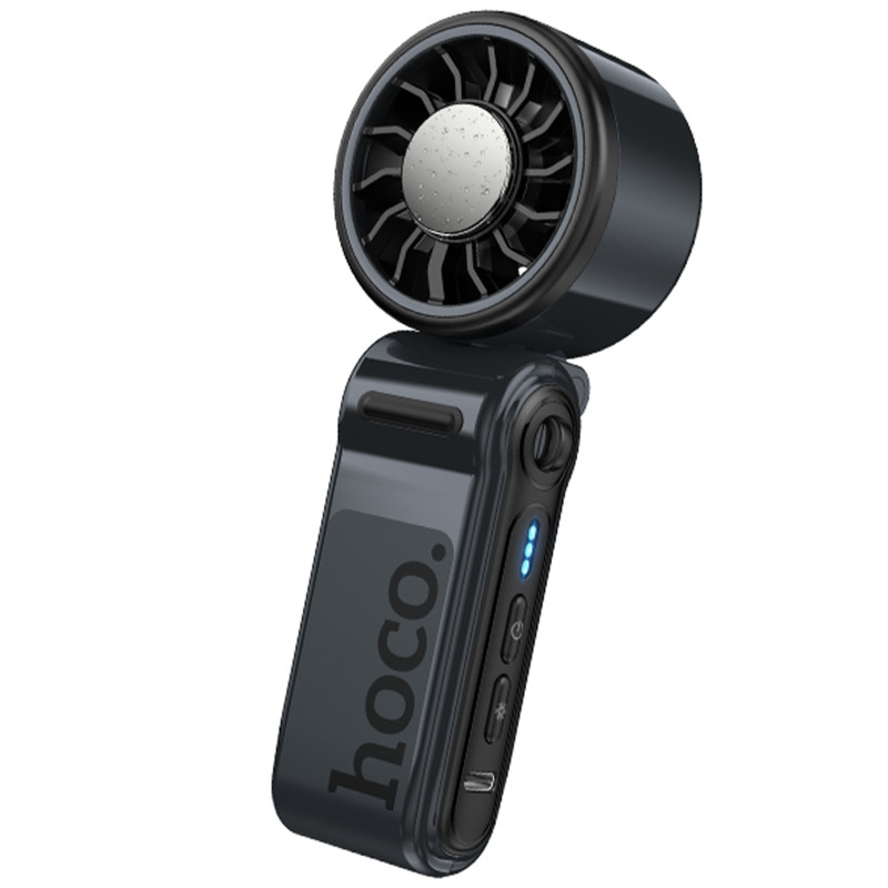 Портативный вентилятор Hoco HX604 handheld folding fan 3000 mAh Херсон - зображення 1