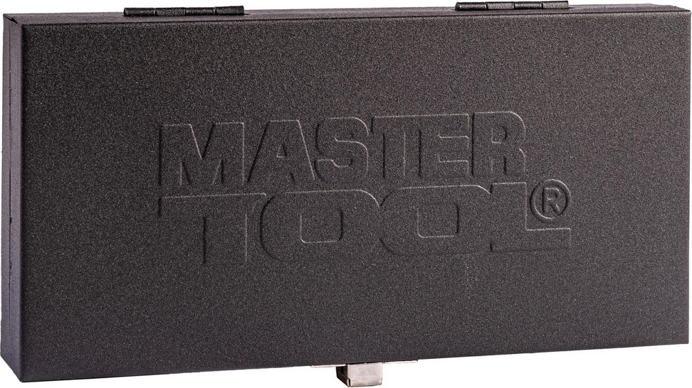 Набор инструментов MASTERTOOL PROFI ¼" 45 шт 4-13 мм телескопическая трещотка CrV50BV30 металлически Харьков - изображение 9
