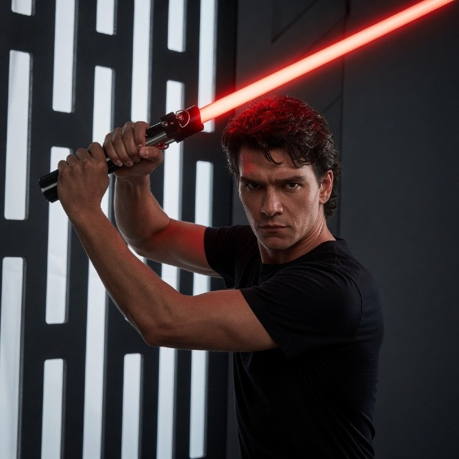 Световой меч Дарта Вейдера Legacy 105 см — Galaxy's Edge Київ - зображення 12