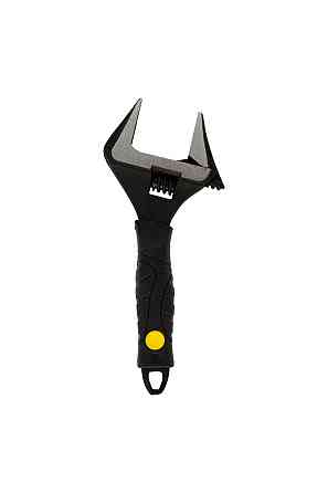 Ключ разводной MASTERTOOL 150 мм 0-35 мм тонкие губки CrV рукоятка с TPR накладкой 76-0321 Харків