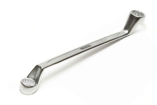 Ключ накидной MASTERTOOL COLD STAMPED 18х19 мм CrV DIN897 SS 72-1819 Харків - зображення 1