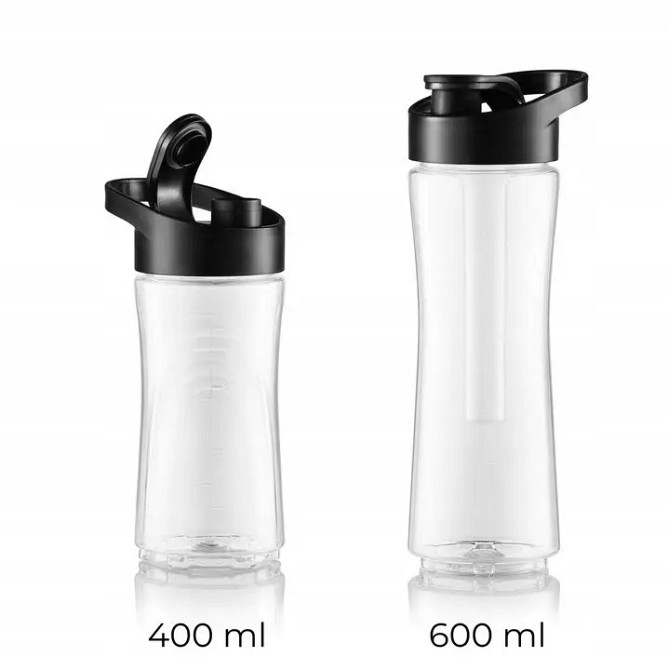 Блендер Mozano Nutri Sport 3 in 1 450 Вт blaСk Київ - зображення 2