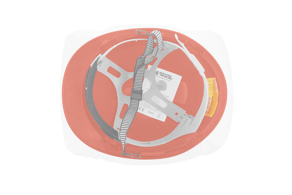 Каска защитная MASTERTOOL VELPE IV-I-440V-53-61 II-EN 397 красная 81-1007 Харків - зображення 10