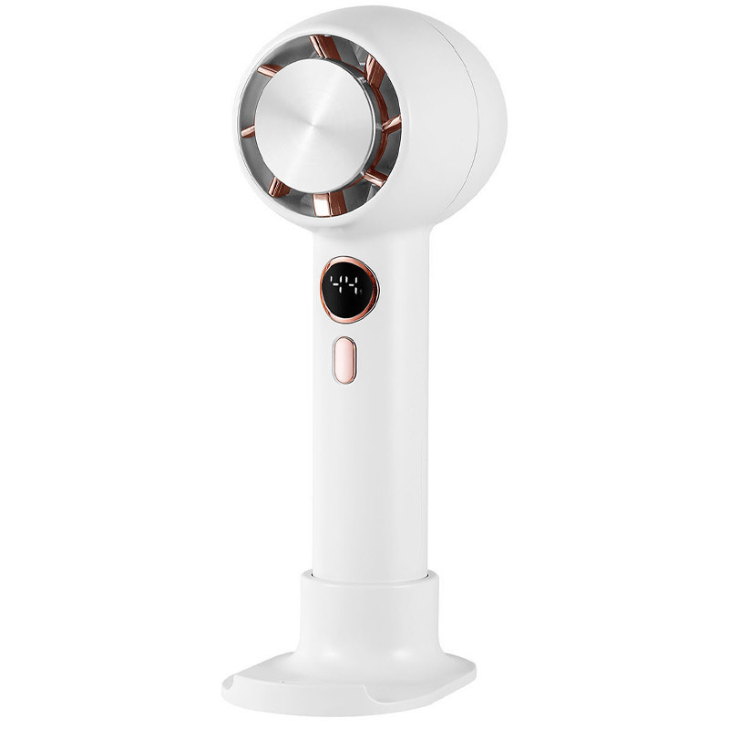 Портативный вентилятор YL007 with Display с подставкой для телефона 2000mAh Херсон - изображение 1