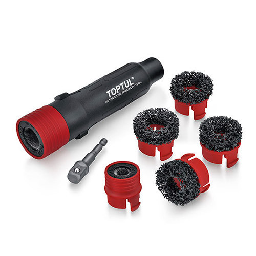 Набор инструмента для чистки колесных шпилек и ступиц 8ед. TOPTUL JGAT0802 Харьков - изображение 1