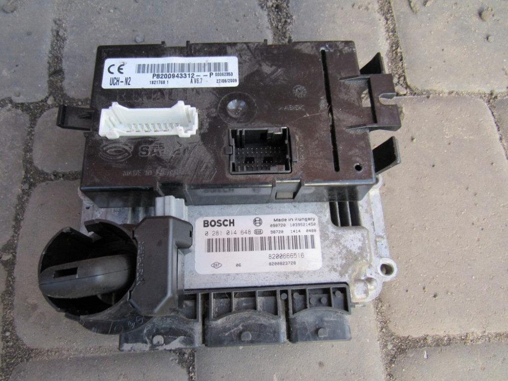 Блок управления двигателем комплект Renault Trafic 2.0 dci 2007-2010 (0281014648) Ковель - изображение 4