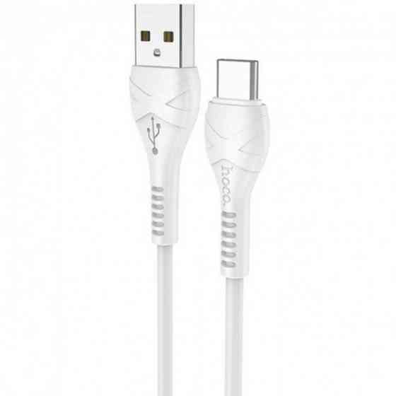 Кабель Hoco X37 Cool USB to Type-C 1m White Харків