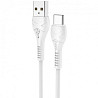 Кабель Hoco X37 Cool USB to Type-C 1m White Харків
