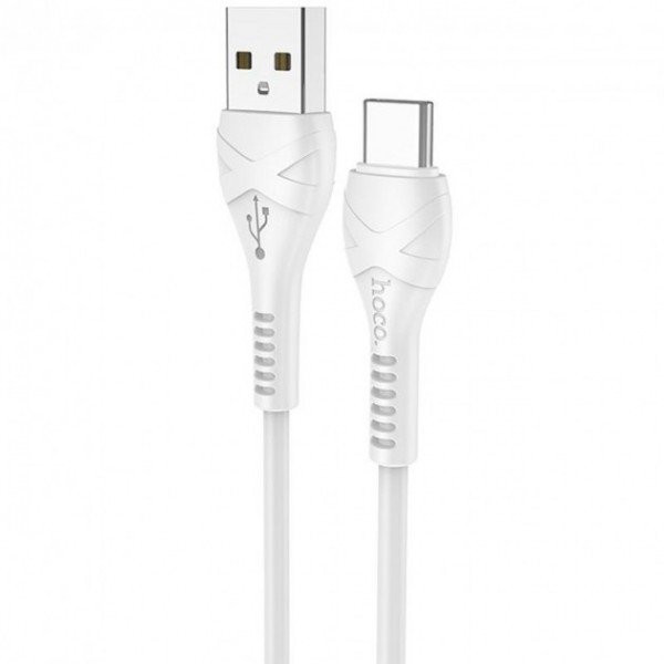 Кабель Hoco X37 Cool USB to Type-C 1m White Харьков - изображение 1
