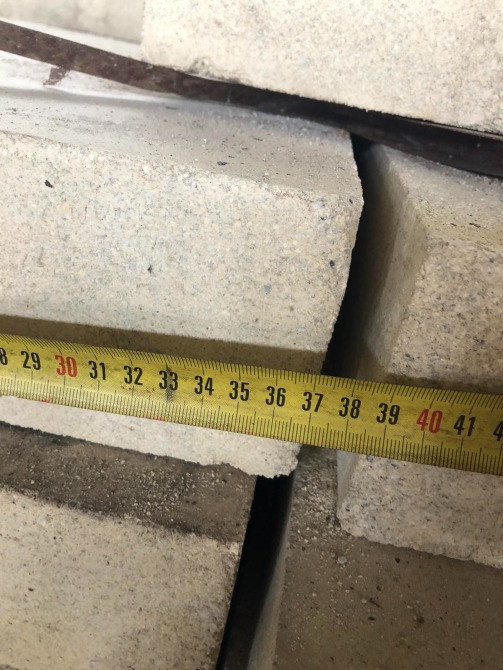 Шамотна вогнетривка плита ШПГТ-500 НОВА Долинська - зображення 4