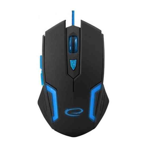 Мышь компьютерная проводная Esperanza MX205 Fighter Blue EGM205B синяя Киев