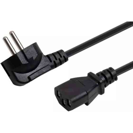 DM Кабель живлення для ПК Asta 250 В, 13 A, 15/ м, BS 1363/A - C13 Black Харків