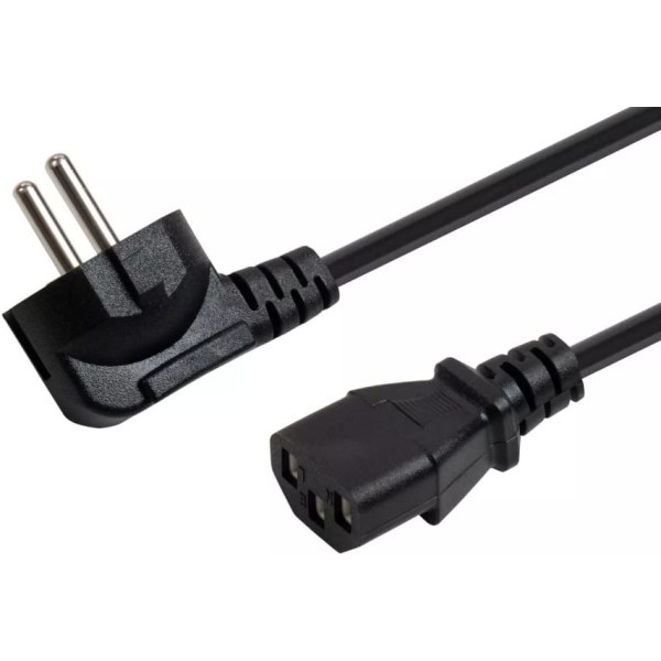 DM Кабель живлення для ПК Asta 250 В, 13 A, 15/ м, BS 1363/A - C13 Black Харків - зображення 3