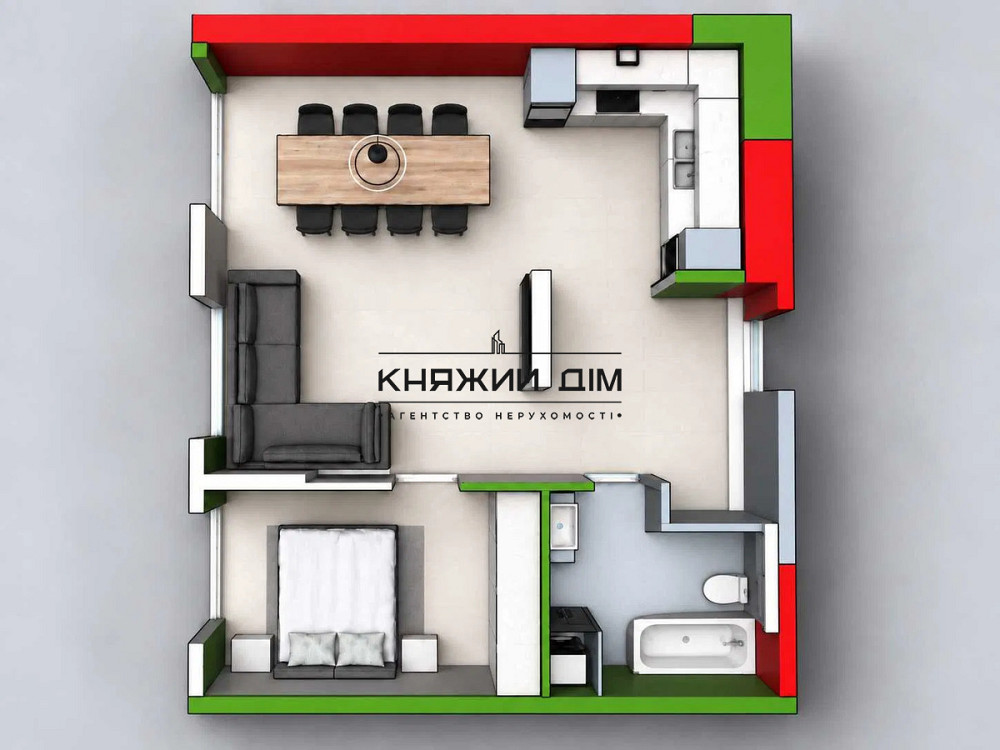 Без комісії.Продаж 2-кімнатна 65 м#178; з новим ремонтом ,ЖК Seven,Осокорки,River Mall Київ - зображення 12