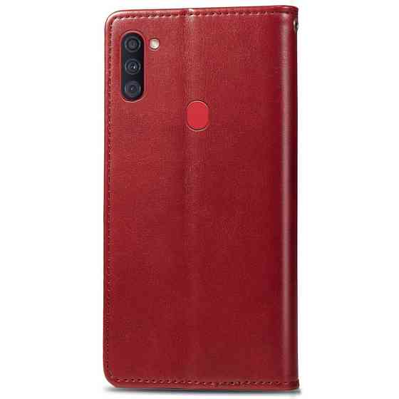 Кожаный чехол-книжка GETMAN Gallant (PU) для Samsung Galaxy A11 Херсон