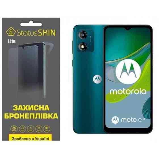 Поліуретанова плівка StatusSKIN Lite на екран Motorola E13 Глянцева Харьков