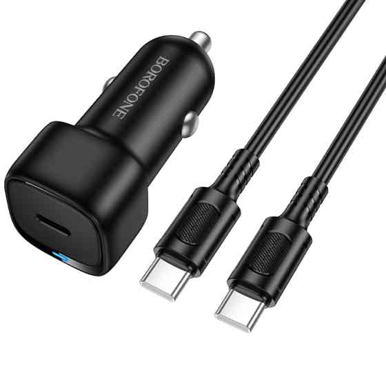 АЗУ Borofone BZ34A Cloud PD20W (1USB-C) + кабель Type-C to Type-C Херсон