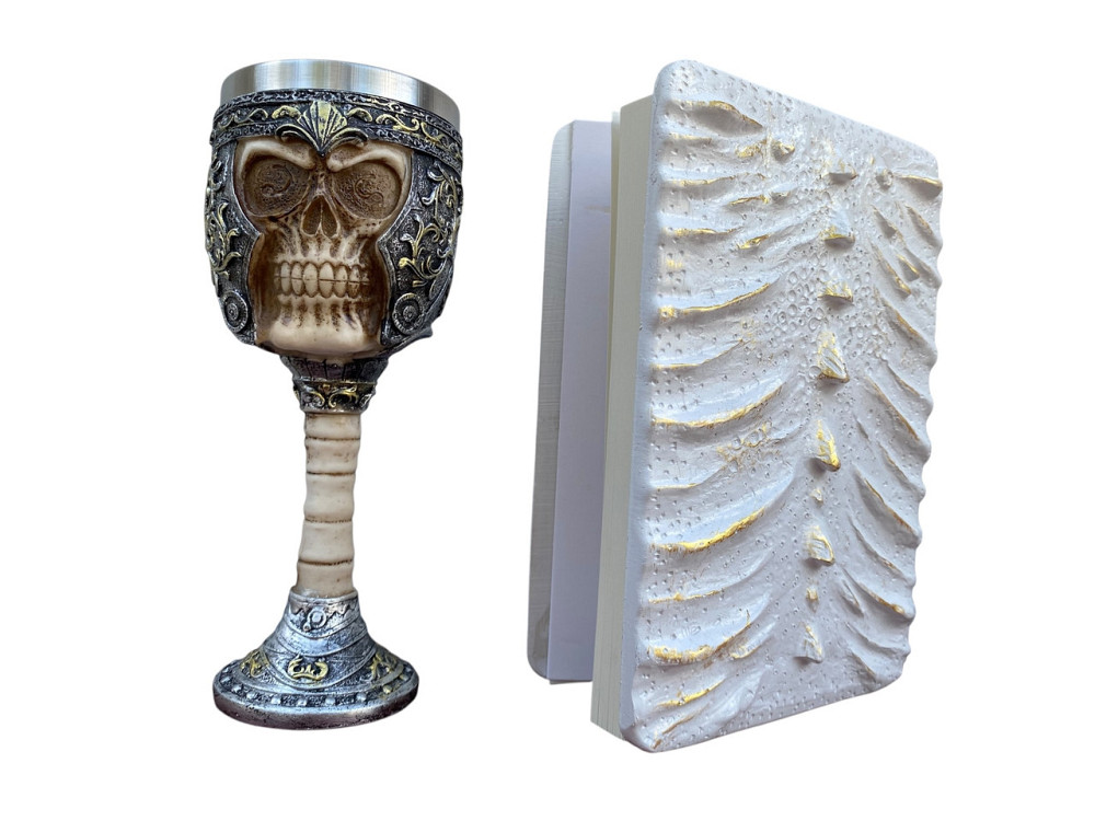 Подарочный набор Бокал 3 Череп в Шлеме и Блокнот 3 «Око Ледяного Хранителя» Київ - зображення 4