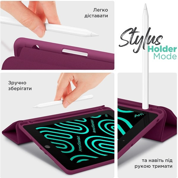 Чохол-книжка ArmorStandart Smart Fold Pen для Xiaomi Redmi Pad Pro/Pro 5G/Poco Pad Plum (ARM81435) ( Харків - зображення 5