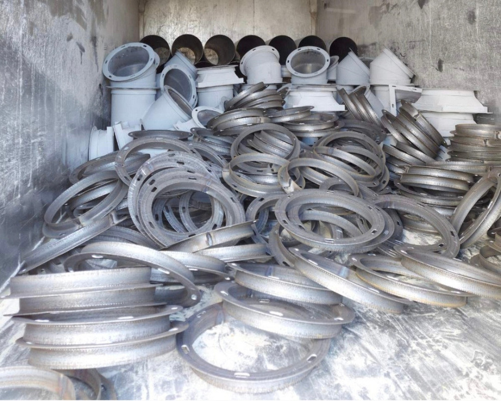 Фланцы самотечные круглого сечения диаметр 300 , фланцы на зернопровода Київ - зображення 4