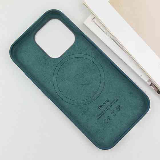 Чехол Silicone case (AAA) with Magsafe and Animation (button) для Apple iPhone 16 Pro (6.3") Херсон