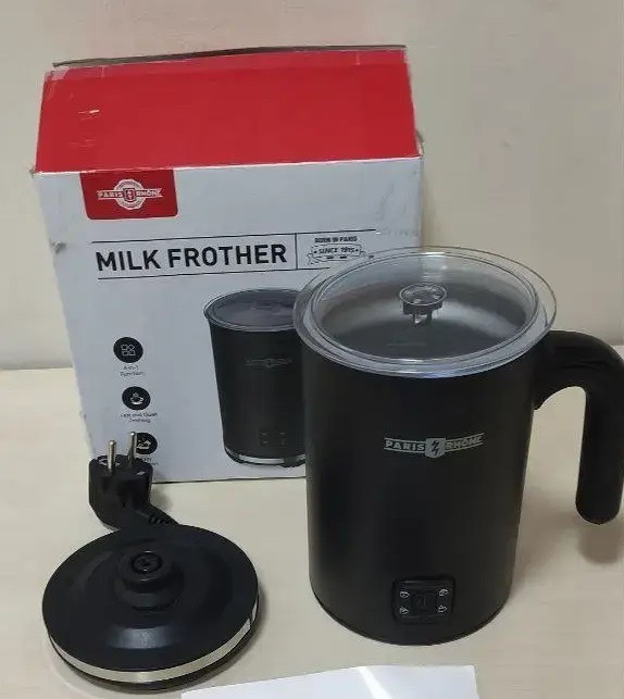 Спінювач молока PARIS RHÔNE, автоматичний капучінатор теплого та холодного молока 4-в-1 Капучинатор Косов - изображение 3