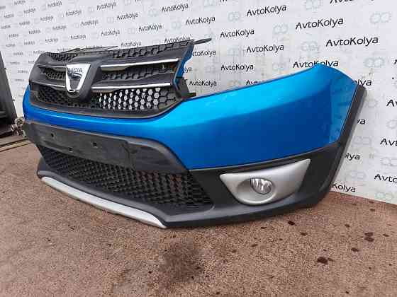 Бампер передний в сборе Dacia Sandero Stepway 2012-2016 (620220754) Ковель