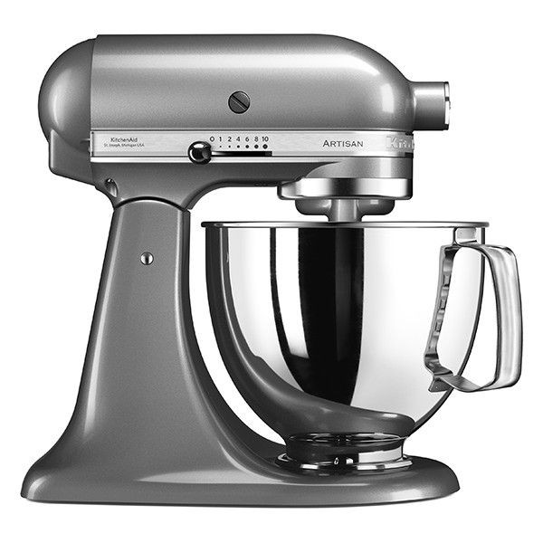 Міксер планетарний KitchenAid Artisan 5KSM125ECU 300 Вт сірий Київ - зображення 1