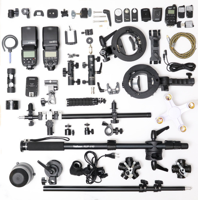 Софтбокс октагон 95 з сотами, парасолькове кріплення для спалаху або лампи, швидкозбірний, портатив Вишгород - зображення 3