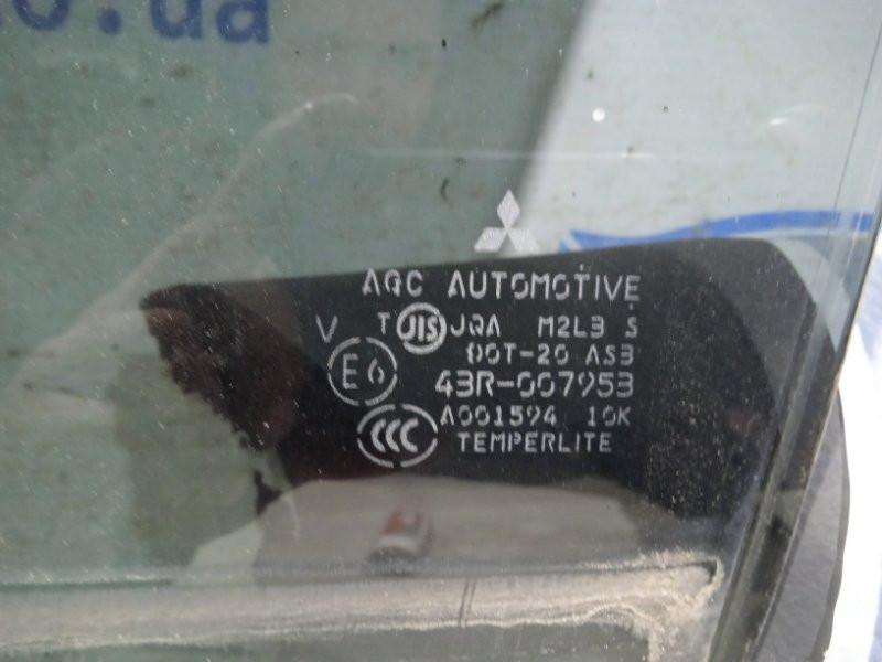 Стекло двери заднее левое Mitsubishi Lancer 2007-2017 5736A025 (Арт. 18270) Киев - изображение 2