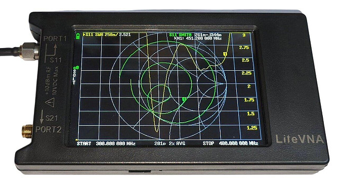 Антенна Yagi 370-450 МГц 11 дБ, до 25 Вт, кабель RG 58U 3 м с SMA-male разъемом. Смотрите графики КС Дніпро - зображення 4