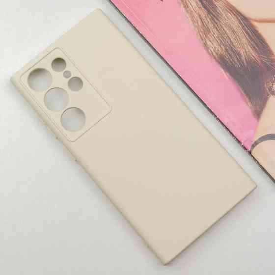 Чехол TPU GETMAN Liquid Silk Full Camera для Samsung Galaxy S24 Ultra Херсон