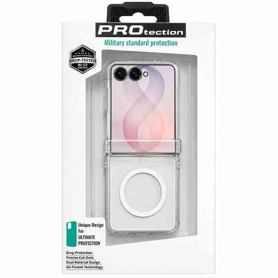 Чехол PC Pure Case with Magnetic Fit для Samsung Galaxy Z Flip8 Херсон
