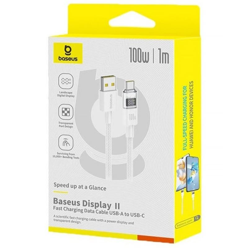 Дата кабель Baseus Display 2 USB to Type-C 100W (1m) (P10382701) Херсон - изображение 2