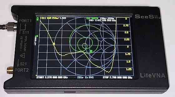 Антенна Yagi 2420-2640/5480-5640MHz 16dBi, до 40W, AOSIYANT, RP SMA разъем, направленная Дніпро