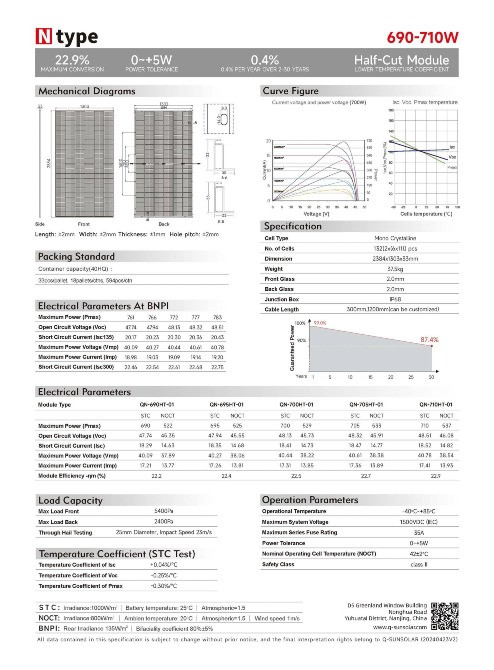 Сонячні панелі батареї фотомодулі 700W Q-sun solar Львов - изображение 2