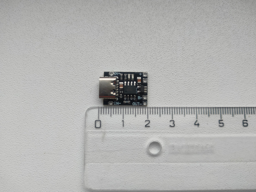 Мини контроллер заряда с защитой TP4057 USB-Type-C 5В 1А Київ - зображення 2