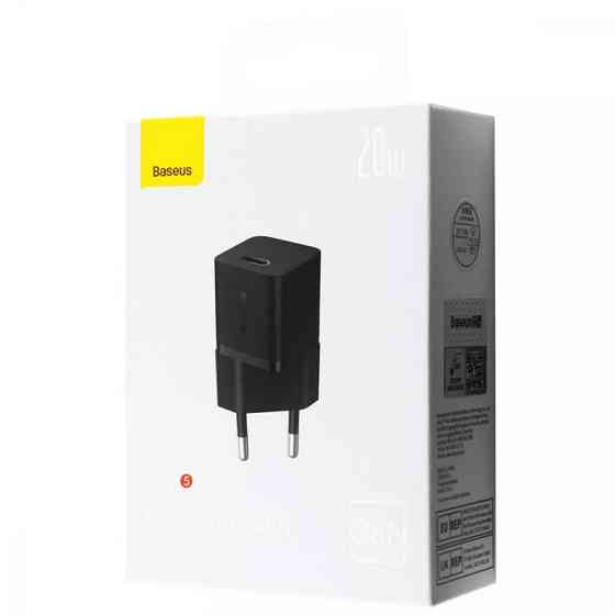 СЗУ Baseus GaN5 Fast Charger (mini) PD20W (1USB-C) (CCGN05010) Херсон