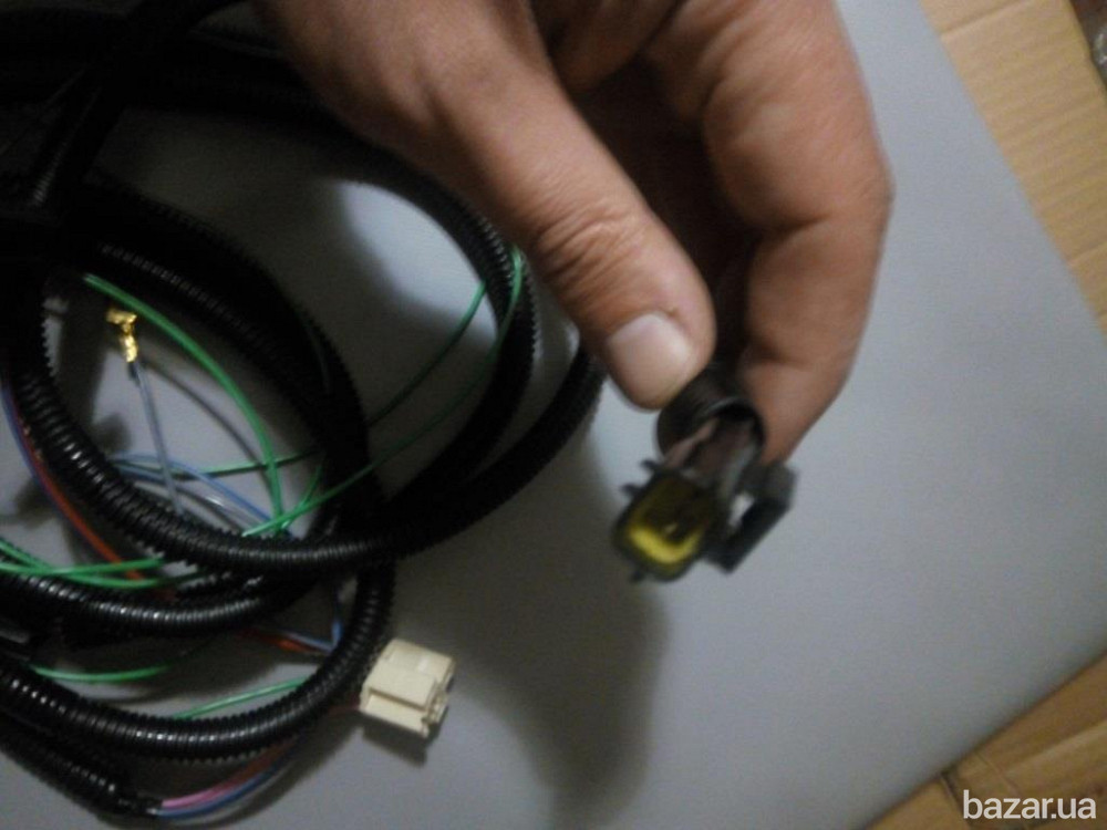 Джгут дротів протитумованих фар Ланос, Сенс комплект Україна (провід для туманок, ПТФ) Баришівка - зображення 8