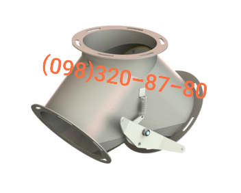 Клапан перекидной КДР 380*45 двухсторонний , нория Київ - зображення 2