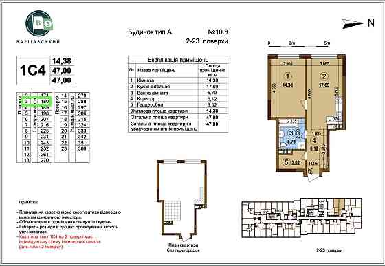 продажа 1-к квартира Киев, Подольский, 74000 $ Київ