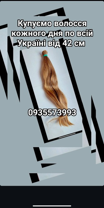 Продать волосы, продати волосся дорого по всій Україні від 42 см -0935573993 Киев - изображение 1