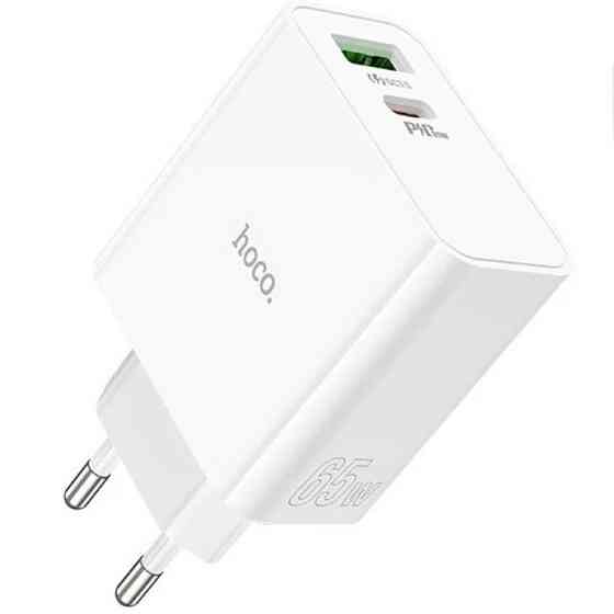Зарядний пристрій Hoco C113A Awesome PD65W (1USB-A/1C) Львів